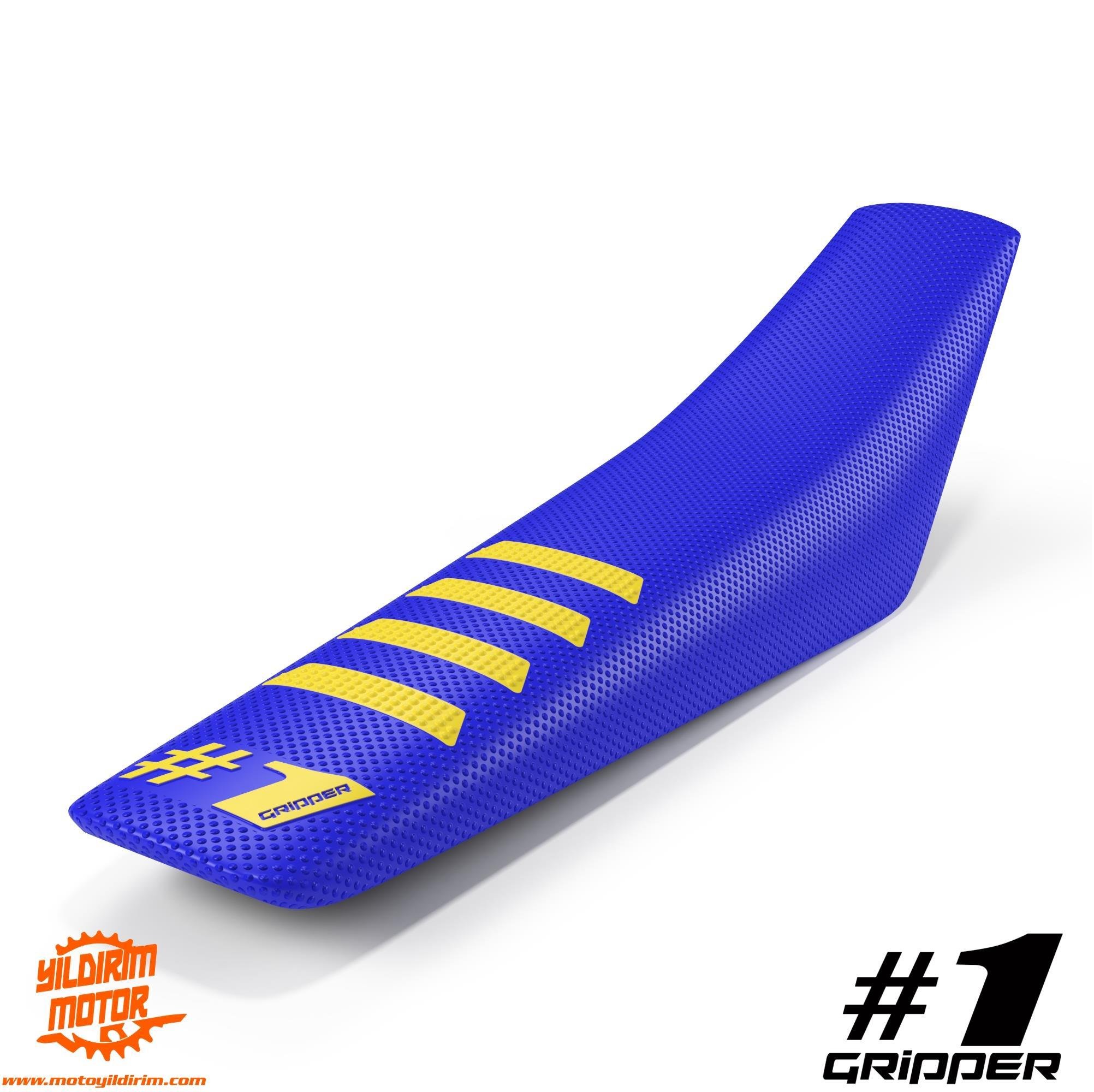 ONEGRIPPER RIBBED SELE KILIFI MAVİ SARI