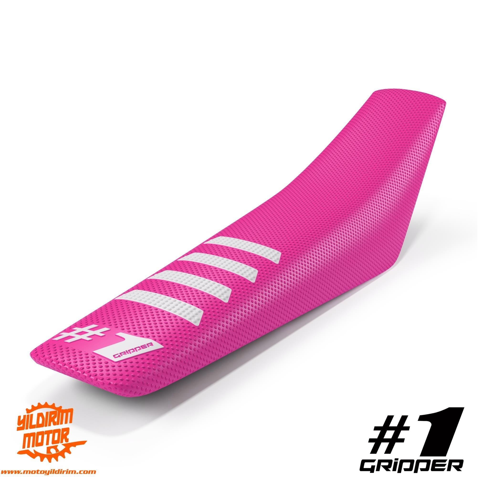 ONEGRIPPER RIBBED SELE KILIFI PEMBE BEYAZ