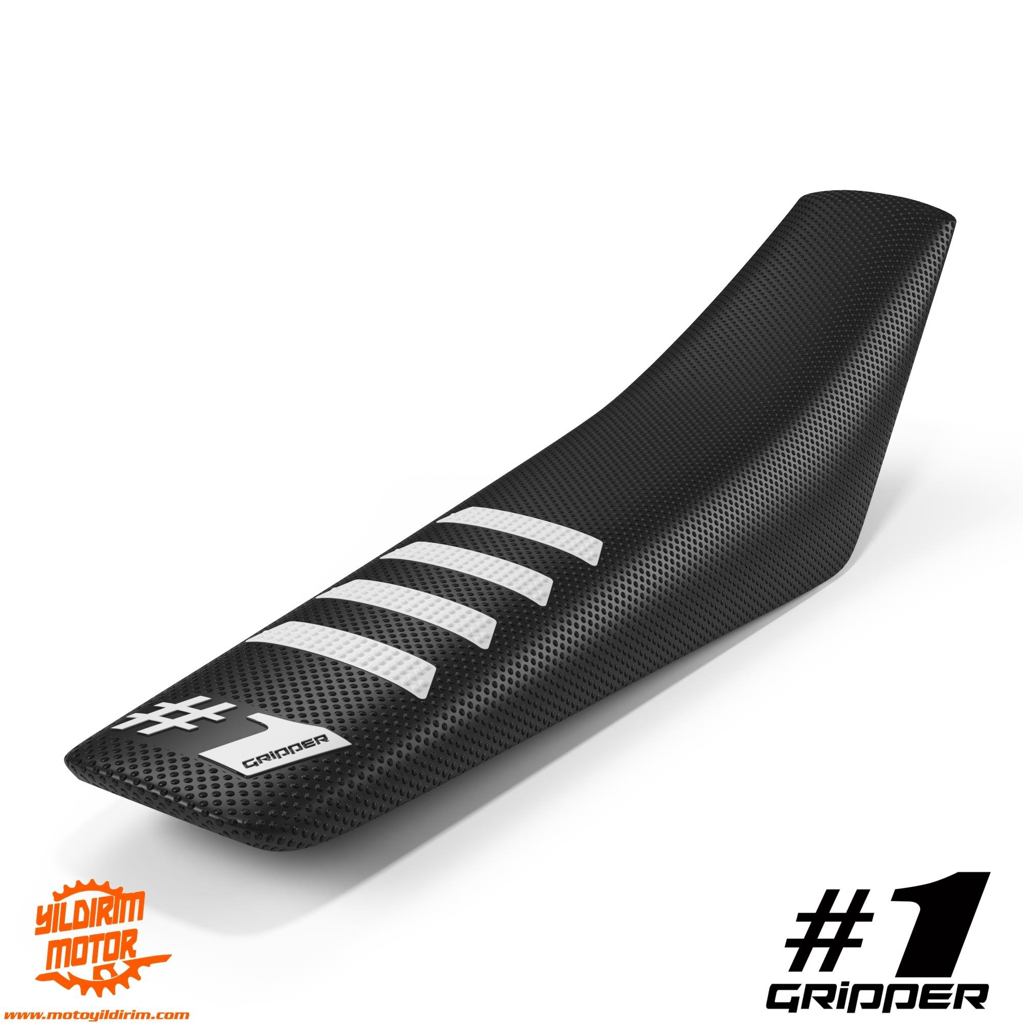 ONEGRIPPER RIBBED SELE KILIFI SİYAH BEYAZ