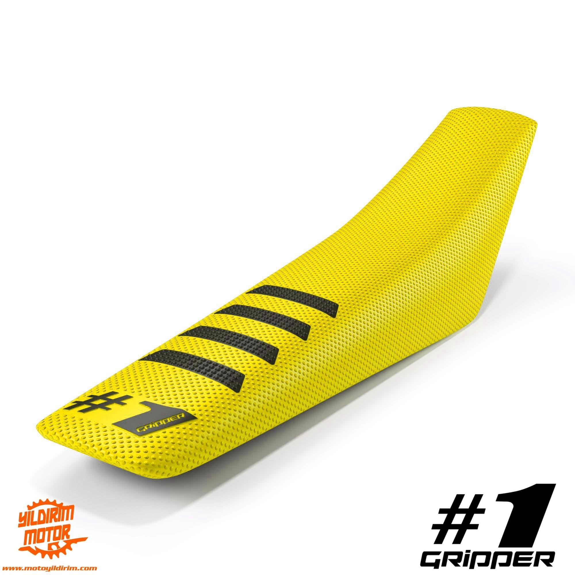 ONEGRIPPER RIBBED SELE KILIFI SARI SİYAH 