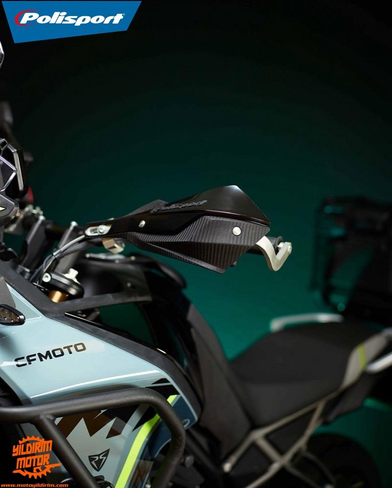 POLİSPORT 24-25 CF MOTO 450MT ELCİK KORUMA GRİ