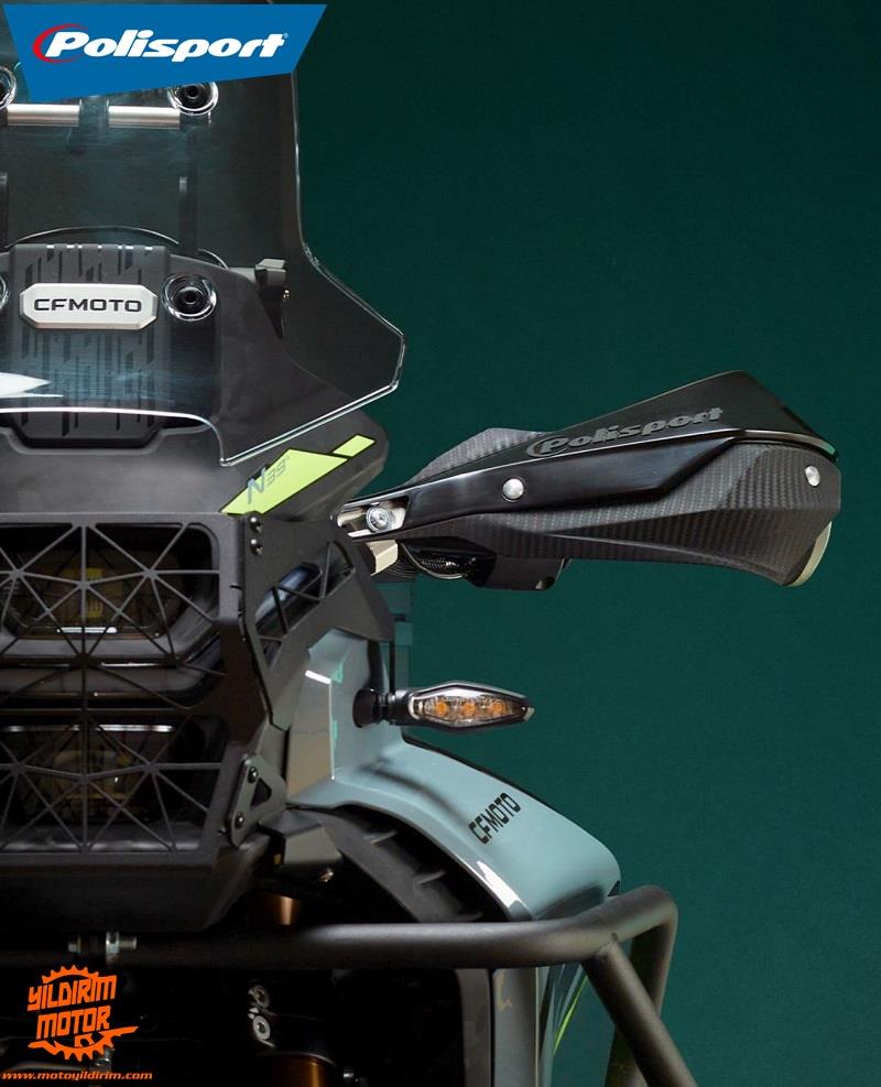 POLİSPORT 24-25 CF MOTO 450MT ELCİK KORUMA GRİ