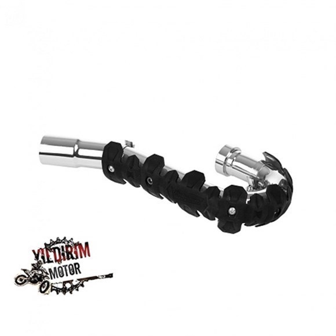 POLİSPORT. 4T  EGZOZ KORUMA KISA BLACK