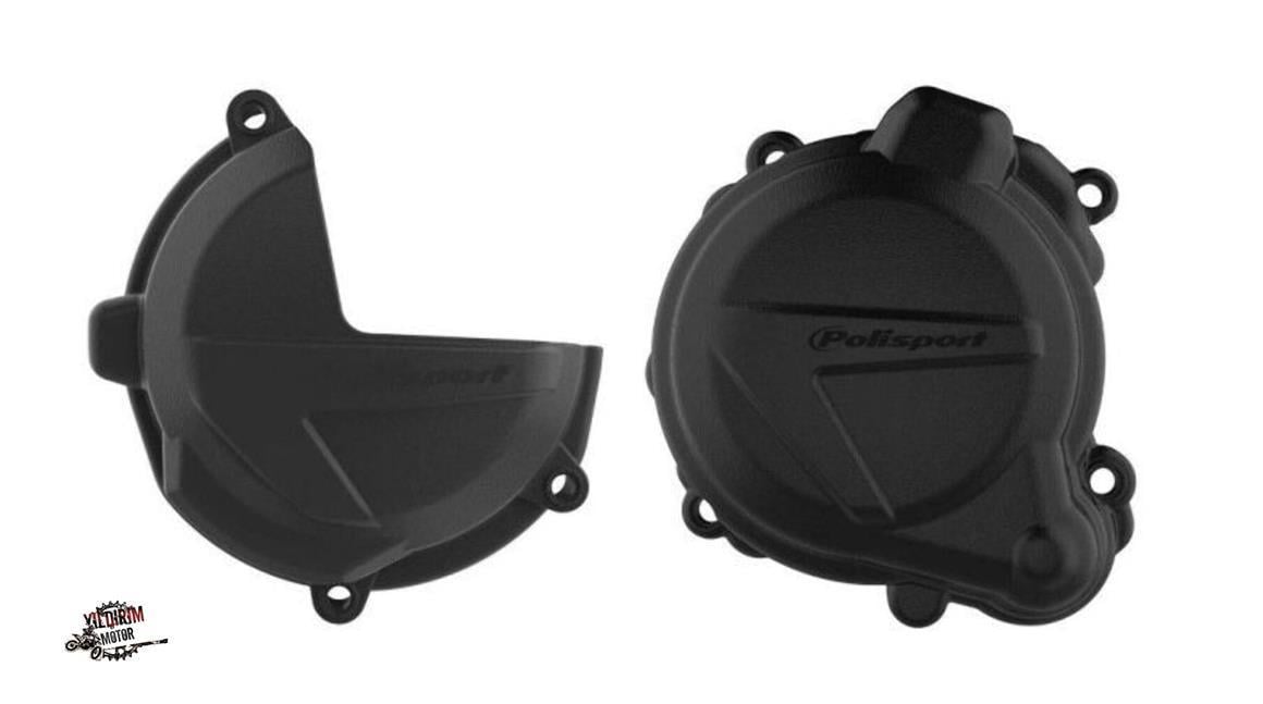 POLİSPORT BETA RR250/300 DEBRİYAJ STATÖR KORUMA SETİ SİYAH 18-