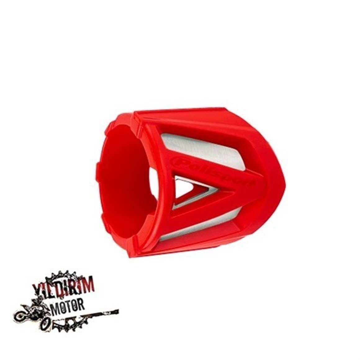 POLİSPORT 2T EGZOZ KORUMA 200-300 MM / 7,8-11,8 İNÇ RED