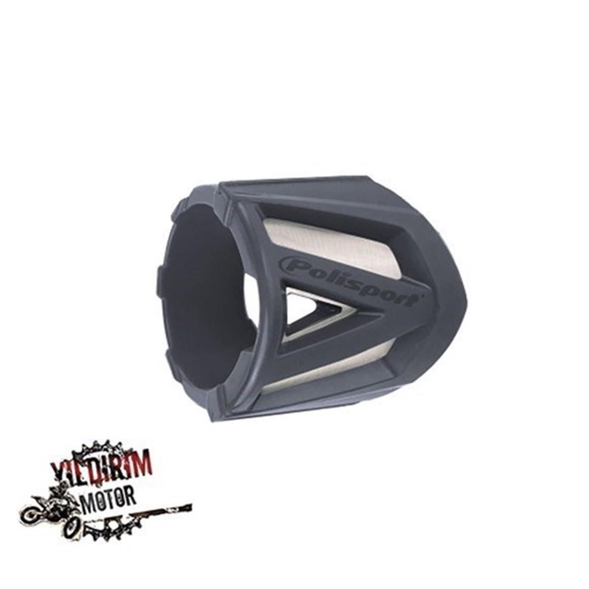 POLİSPORT. 2T EGZOZ KORUMA 200-330 MM / 7,8-11,8 İNÇ GREY