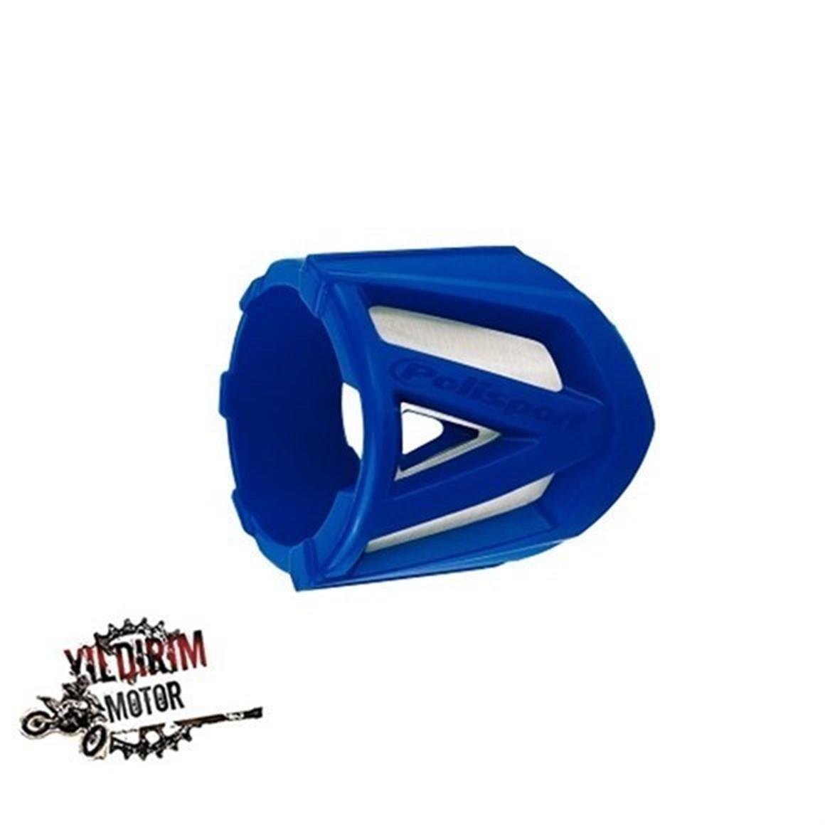 POLİSPORT. 2T EGZOZ KORUMA 200-300 MM / 7,8-11,8 İNÇ BLUE