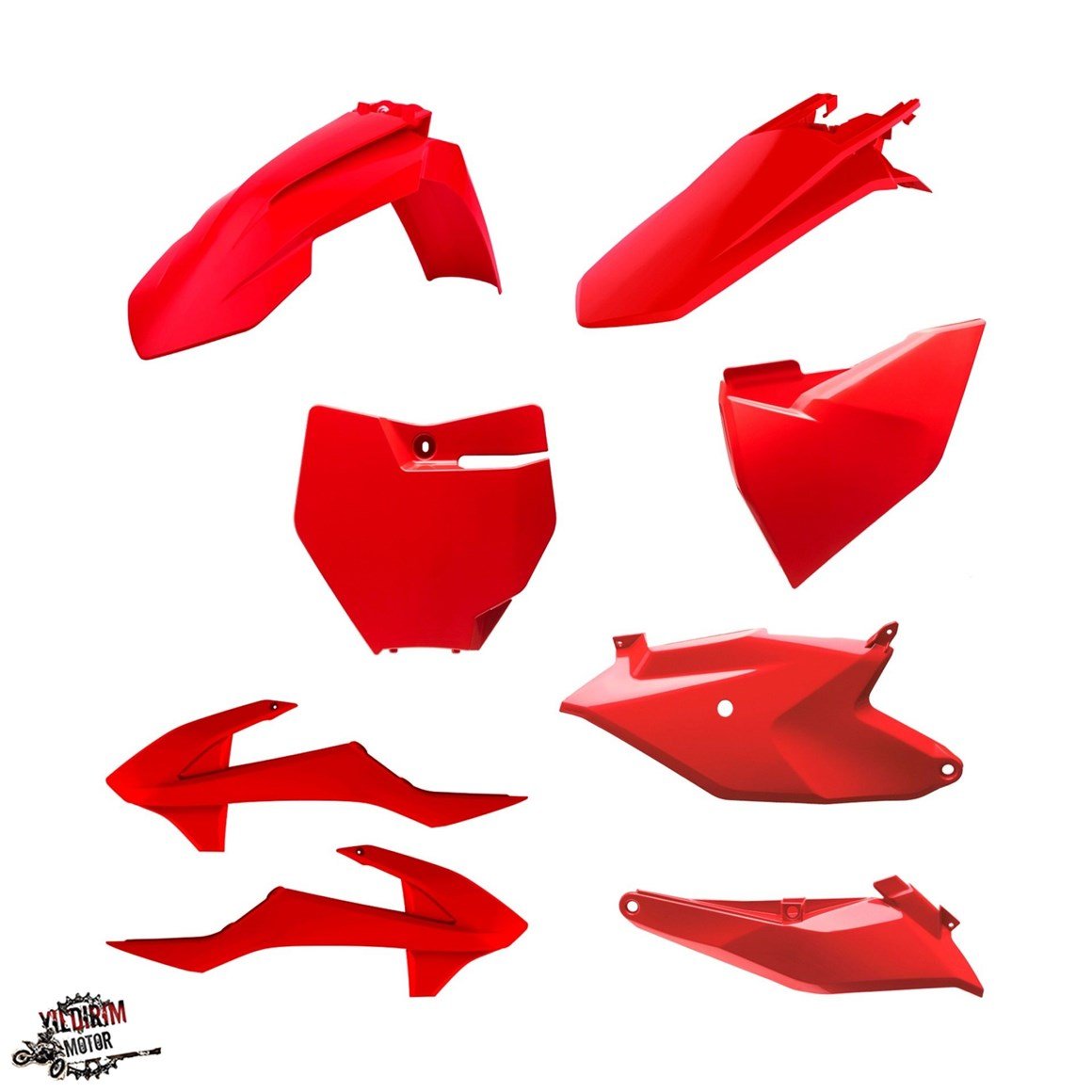 POLİSPORT GASGAS MC85 PLASTİK GRENAJ SETİ 21-22