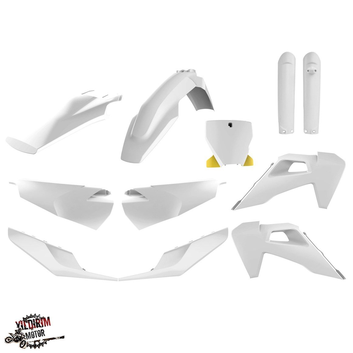 Polisport Husqvarna .TC/FC Modeller Plastik Grenaj Seti 19-21