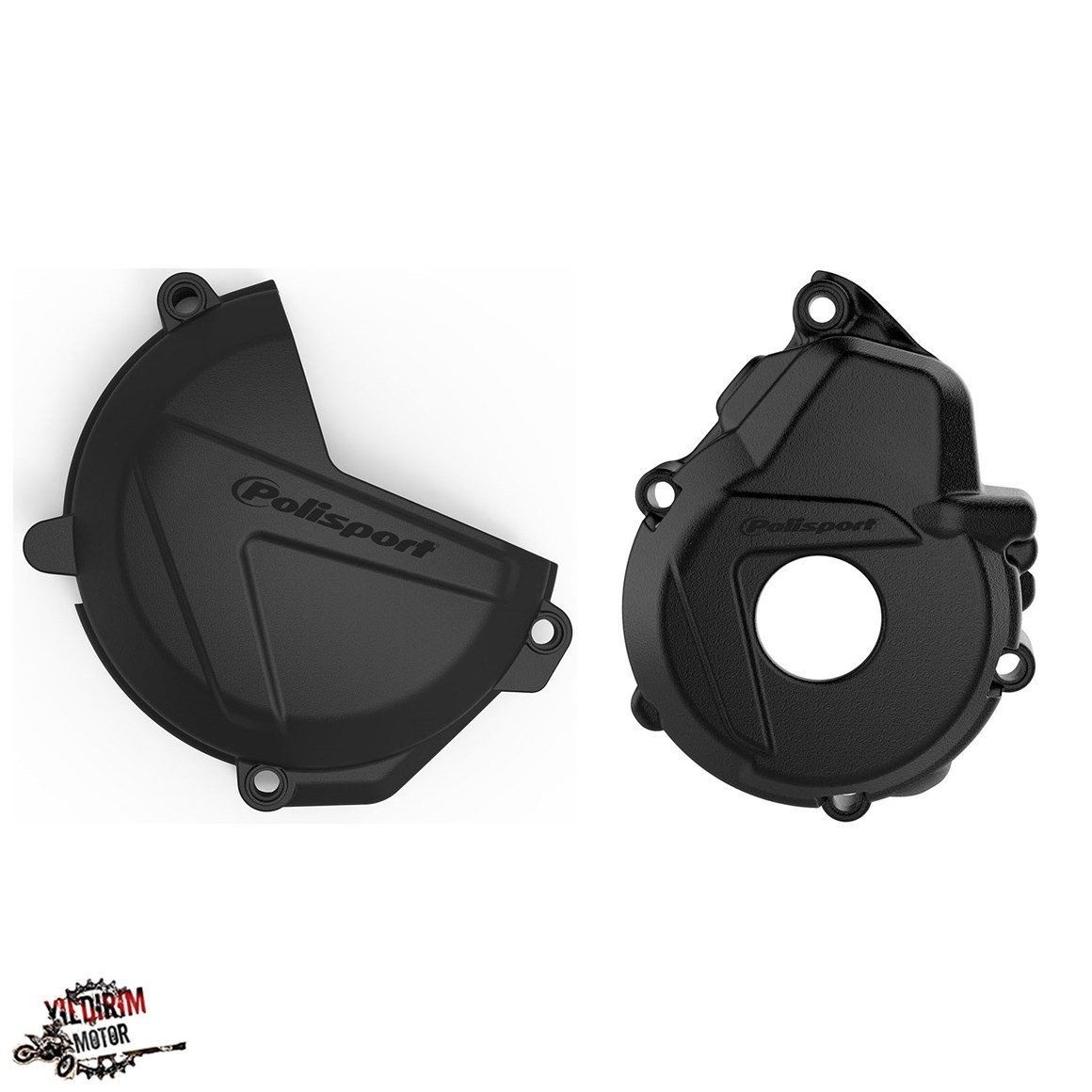 POLİSPORT HUSQVARNA DEBRİYAJ STATÖR KORUMA SETİ SİYAH 2018