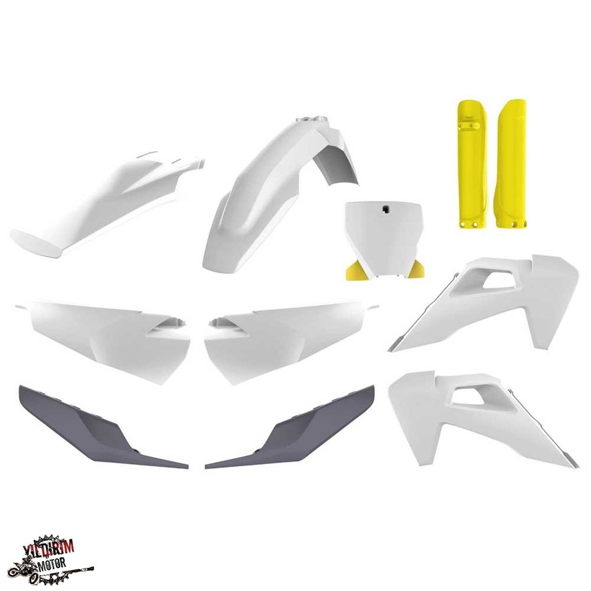 POLİSPORT HUSQVARNA TC/FC PLASTİK GRENAJ SET 19-22