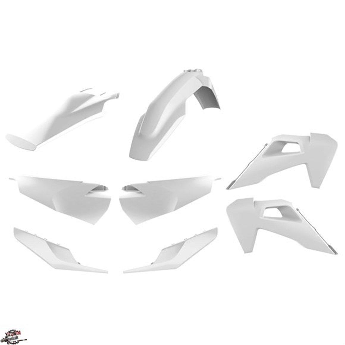 Polisport .Husqvarna TE FE Modeller Plastik Grenaj Seti 2020