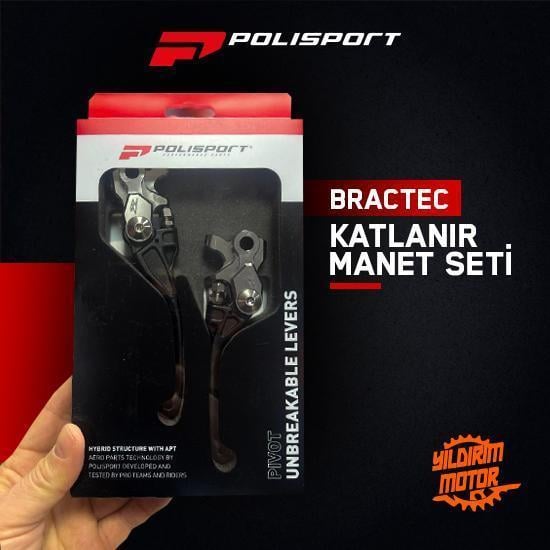 POLİSPORT GASGAS EC/EC-F BRACTEC KATLANIR MANET TAKIMI 21-24