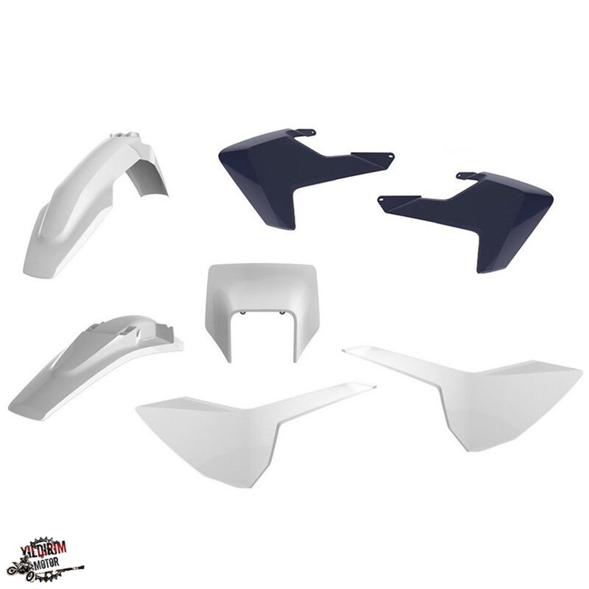 POLİSPORT HUSQVARNA TE/FE PLASTİK GRENAJ SET 17-19