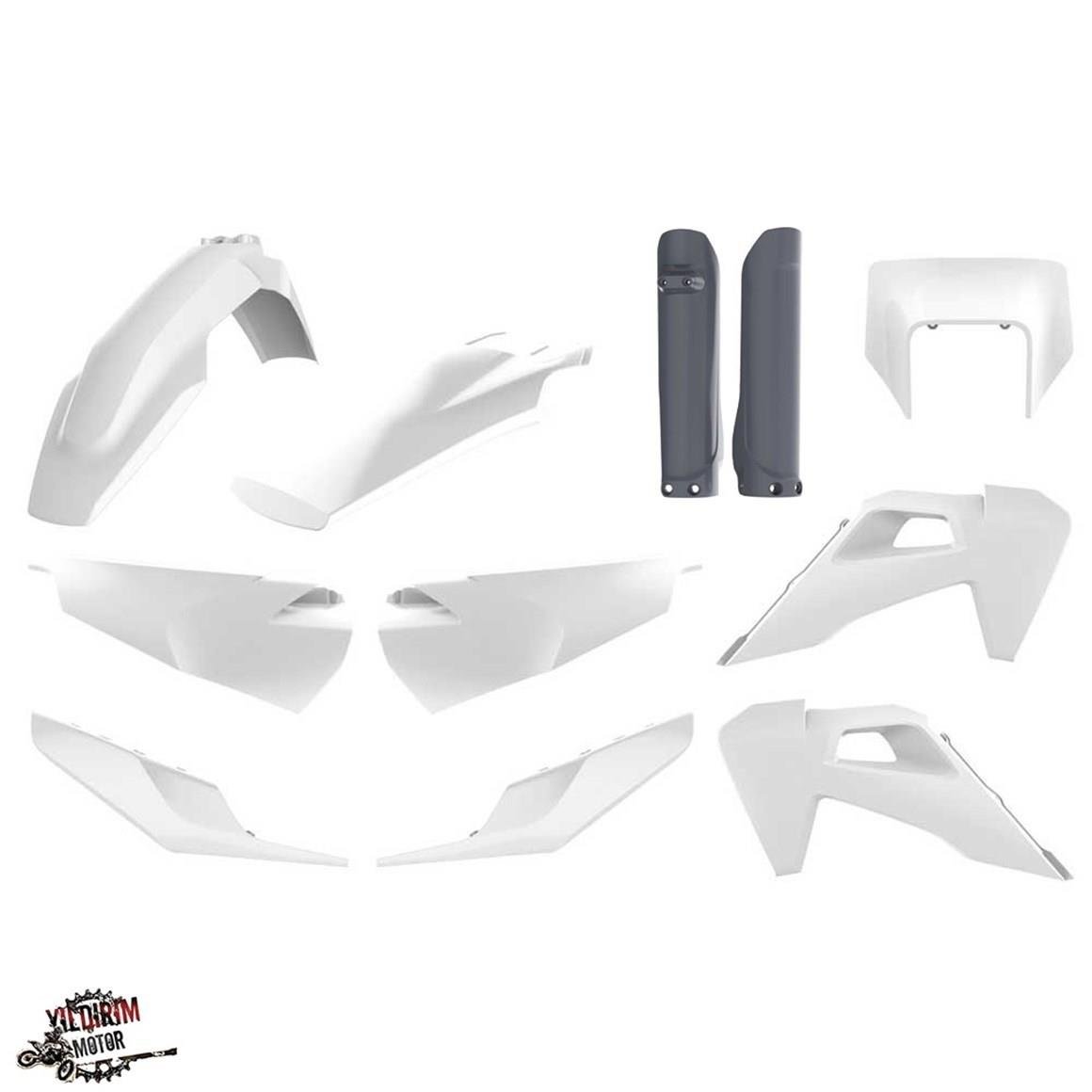 POLİSPORT HUSQVARNA TE/FE PLASTİK GRENAJ SETİ 20-23