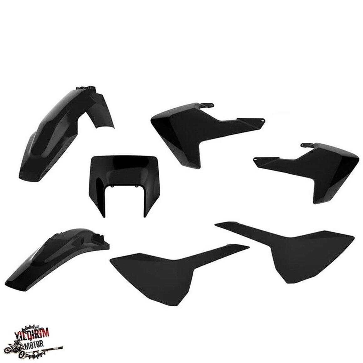 POLİSPORT HUSQVARNA TE/FE PLASTİK GRENAJ SET 17-19