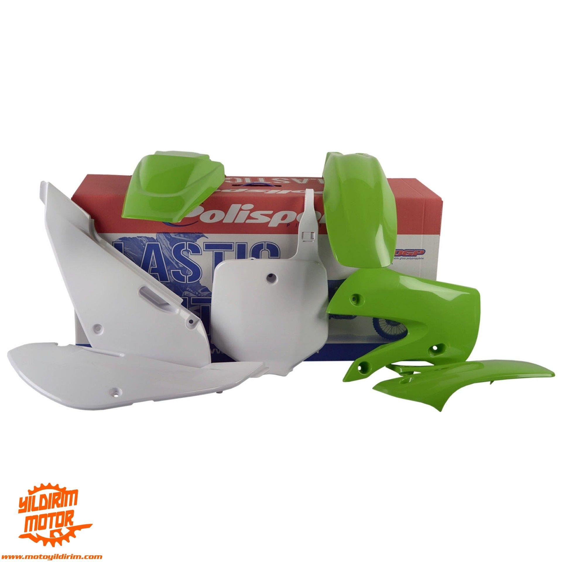 POLİSPORT KAWASAKİ KX65 PLASTİK GRENAJ SET 00-24