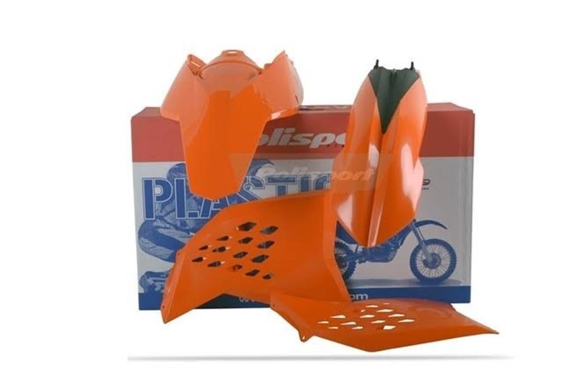Polisport KTM EXC EXC-F Modeller Plastik Grenaj Seti 08-11