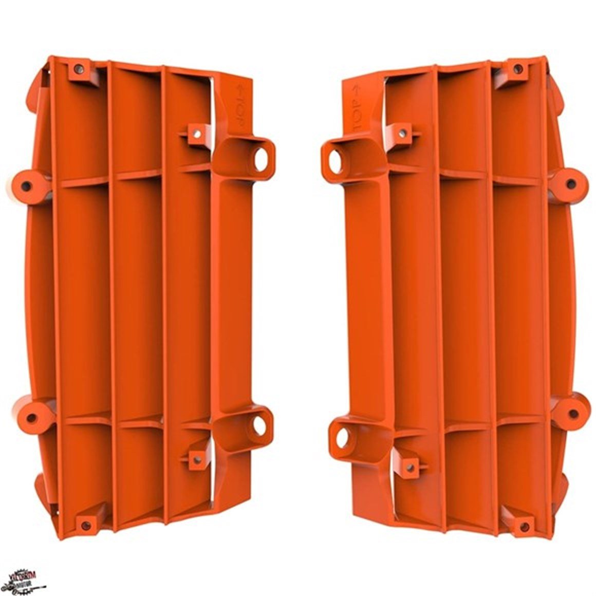 Polisport KTM EXC EXC-F Modeller Radyatör Koruma Plastikleri 16-20