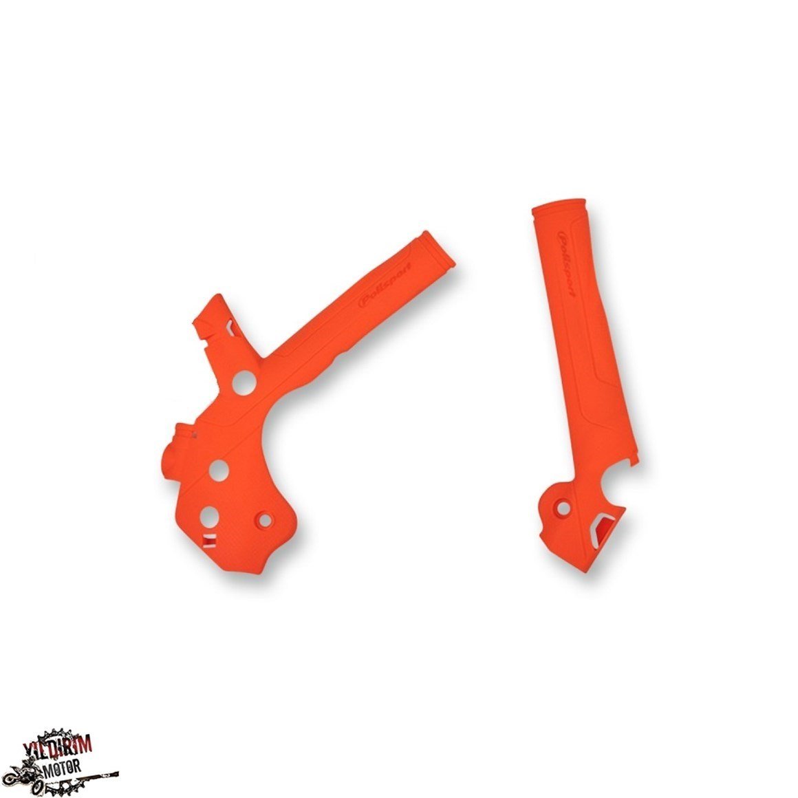 KTM EXC EXC-F Modeller Polisport Şasi Koruma Turuncu 17-19