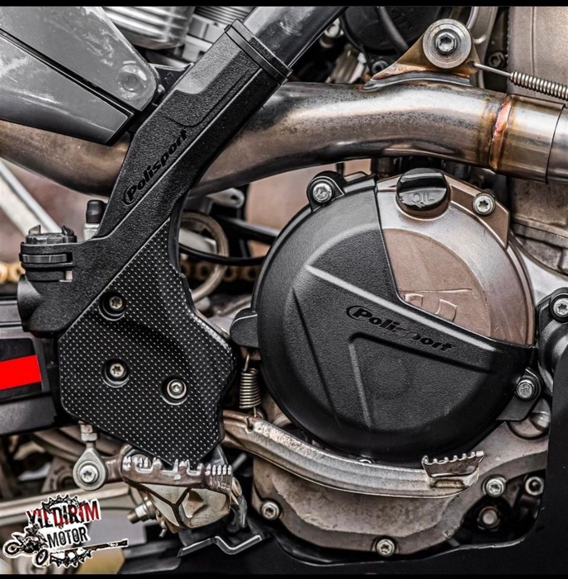 Polisport KTM EXC-F 250 Modeller Debriyaj Kapak Koruma 17-20