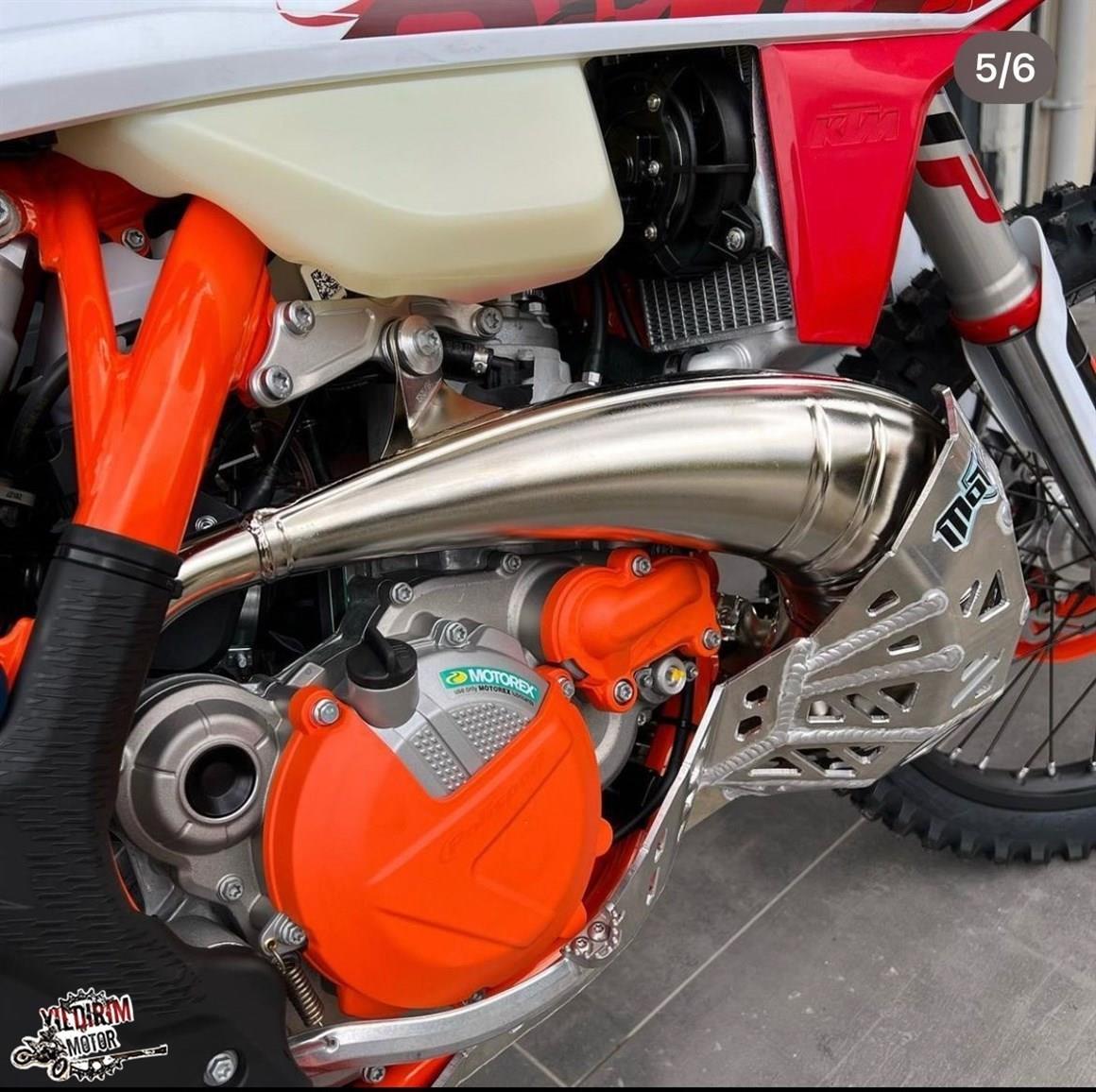 POLİSPORT KTM EXC-F 250/350 DEBRİYAJ STATÖR KORUMA SETİ  TURUNCU 17-22