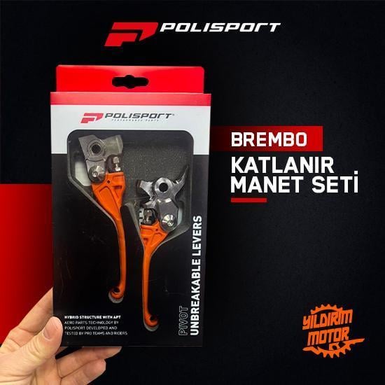 POLİSPORT KTM EXC/EXC-F BREMBO KATLANIR MANET SETİ 14-24