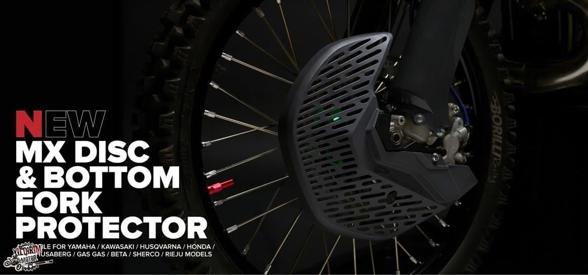 POLİSPORT HUSQVARNA TE/FE ÖN DİSK KORUMA SİYAH 16-23