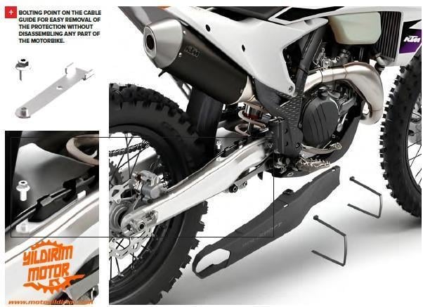 POLİSPORT KTM EXC/EXC-F MODELLER MAŞA KORUMA 2024-2025