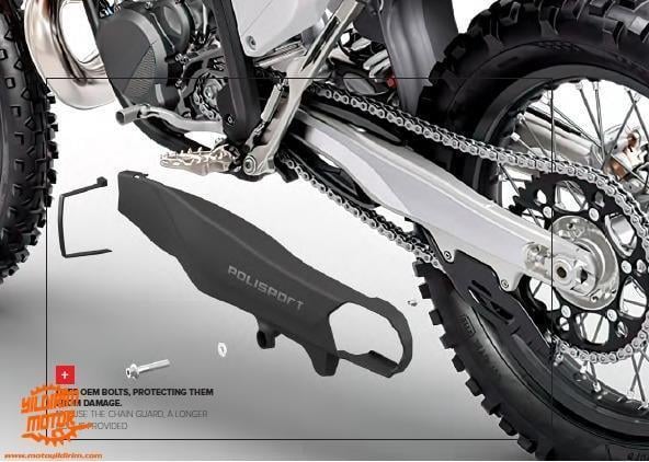 POLİSPORT KTM EXC/EXC-F MODELLER MAŞA KORUMA 2024-2025