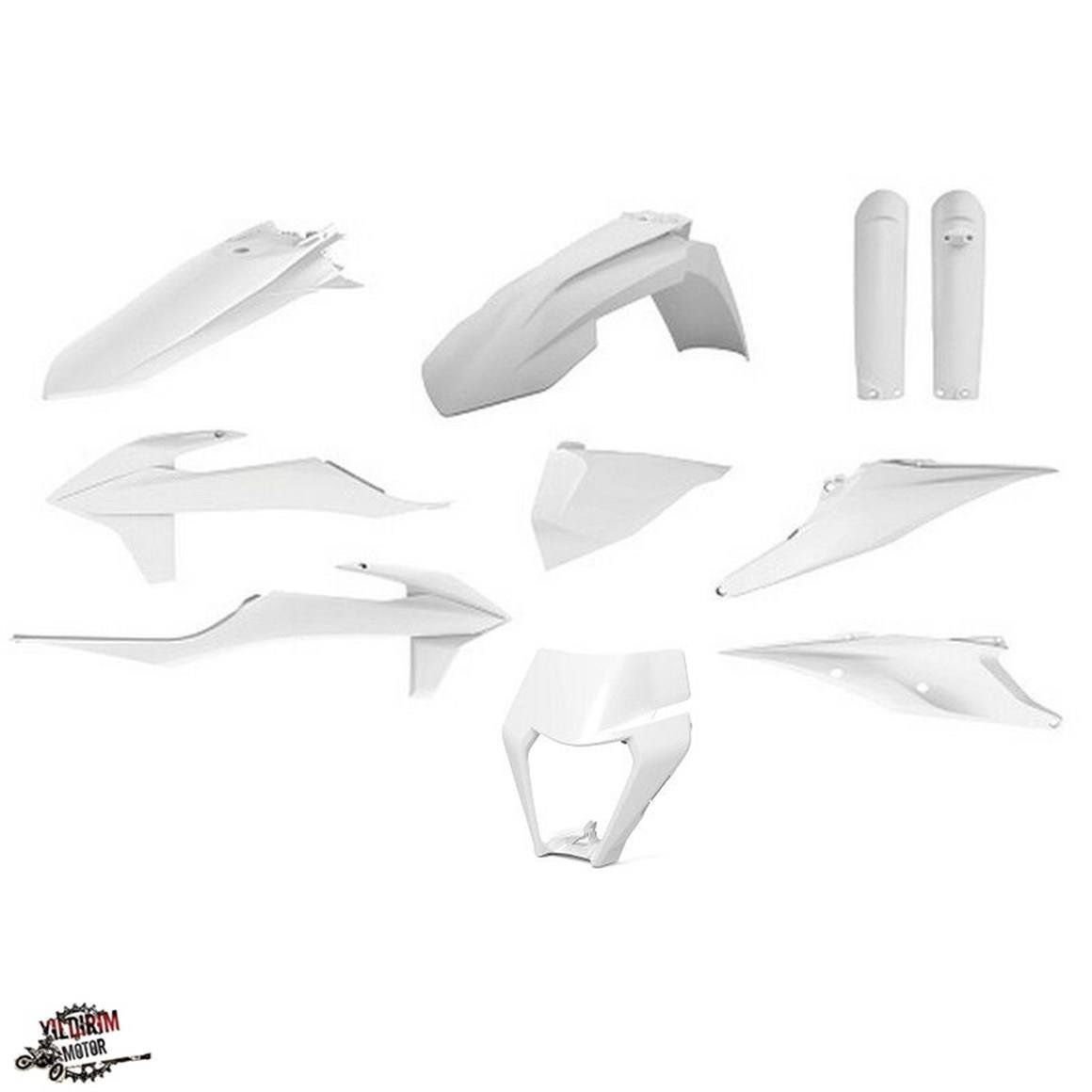 POLİSPORT KTM EXC/EXCF PLASTİK GRENAJ SET 20-23