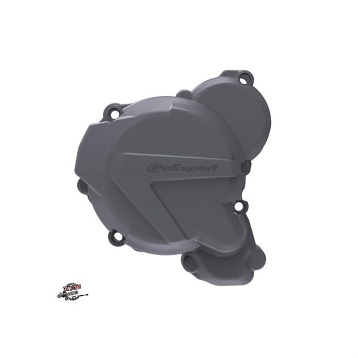 POLİSPORT KTM HUSQVARNA 250/300 STATÖR KAPAK KORUMA GRİ 17-21