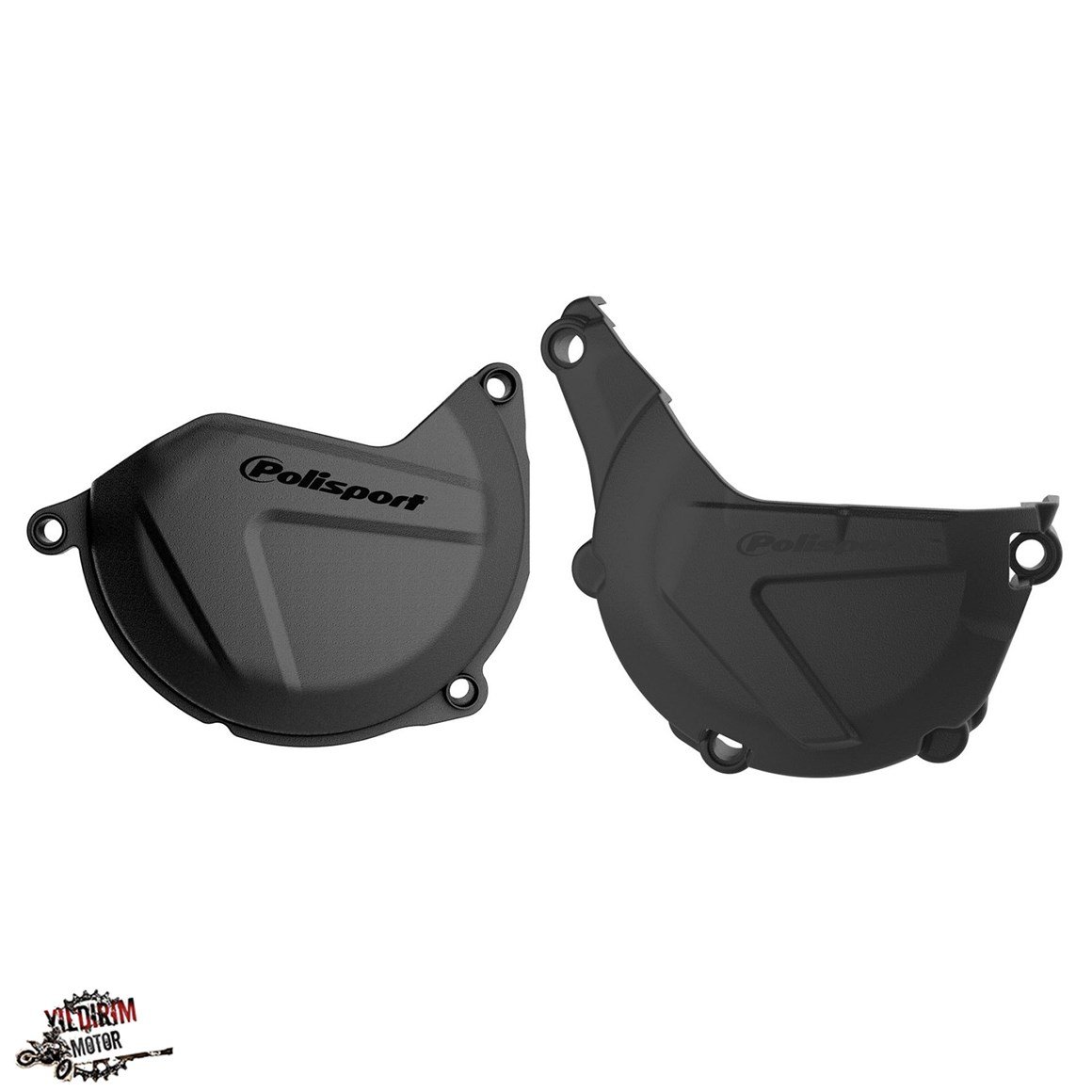 POLİSPORT KTM HUSQVARNA 450/500 DEBRİYAJ STATÖR KORUMA SETİ SİYAH 14-16
