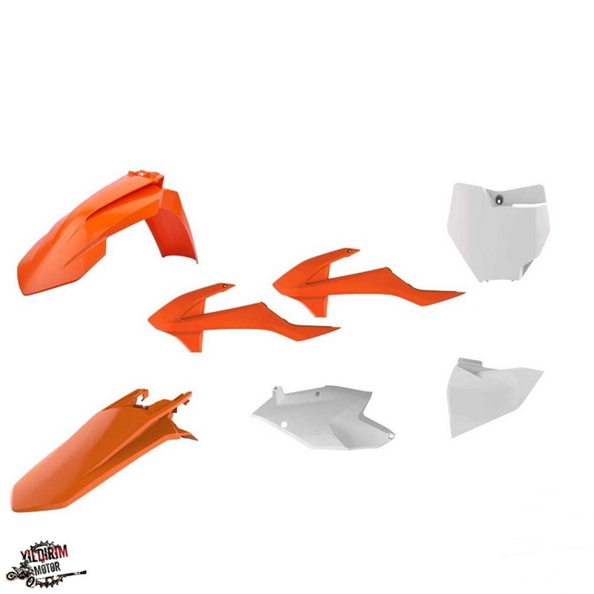 POLİSPORT KTM SX85 PLASTİK GRENAJ SET 2018