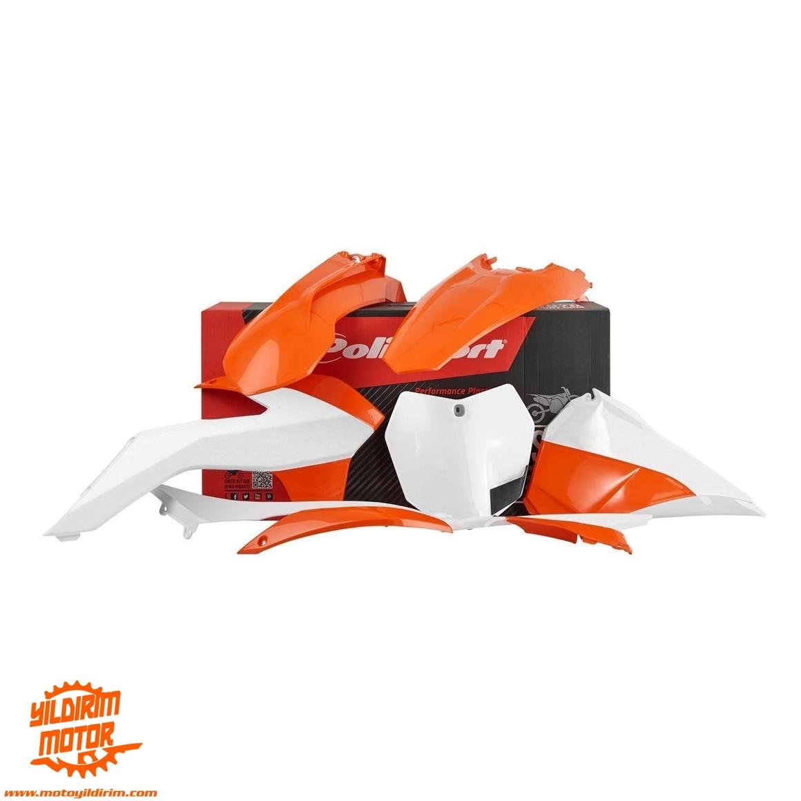 POLİSPORT KTM SX/SX-F PLASTİK GRENAJ SET 13-15