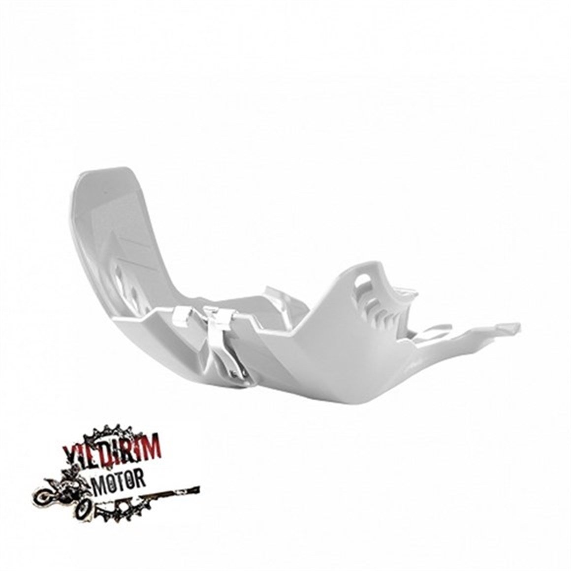 POLİSPORT KTM SX/EXC HUSQVARNA TE/TC MODELLER KARTER KORUMA WHITE 2019-2022