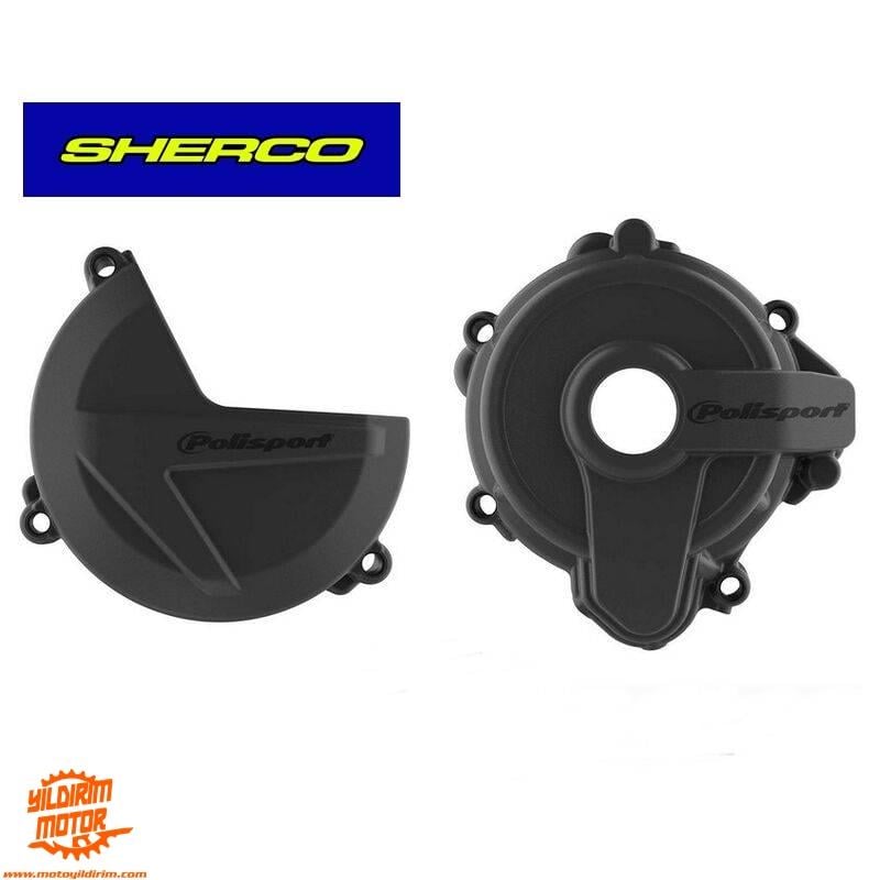 POLİSPORT SHERCO SE250/300 DEBRİYAJ STATÖR KORUMA SETİ 14-25