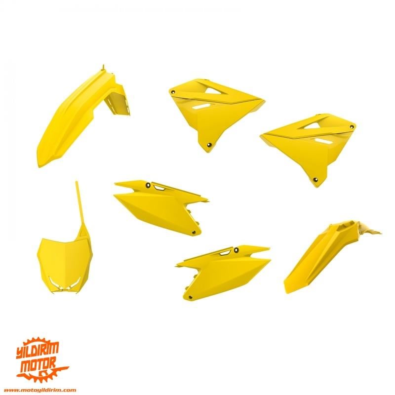 POLİSPORT SUZUKİ RM 125/250 PLASTİK GRENAJ SET 2001-2008