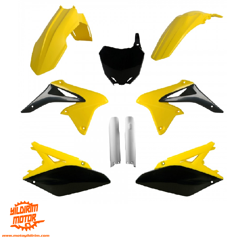 POLİSPORT SUZUKİ RMZ 250 FULL PLASTİK GRENAJ SET 10-18