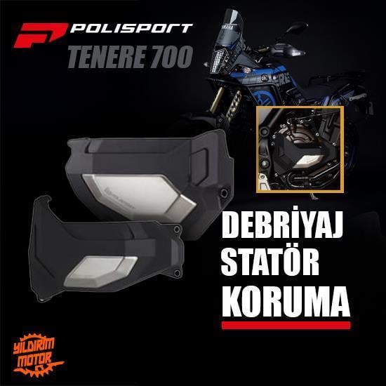 POLİSPORT YAMAHA TENERE 700 ADVENTURE DEBRİYAJ STATÖR KORUMA 19-24