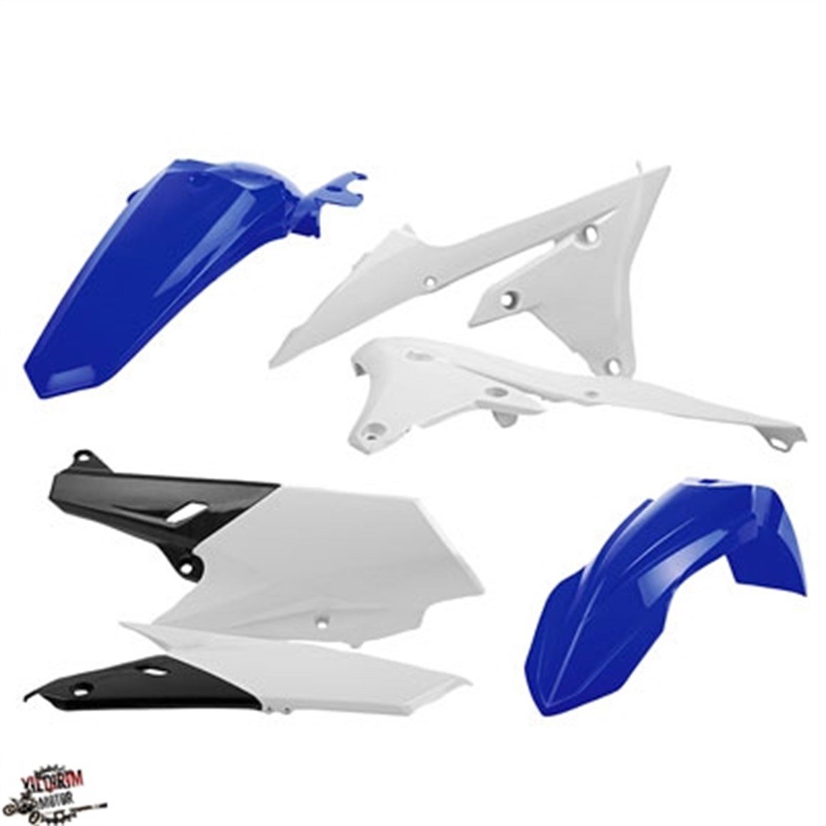 Polisport Yamaha WR 250 F Plastik Grenaj Seti 15-19