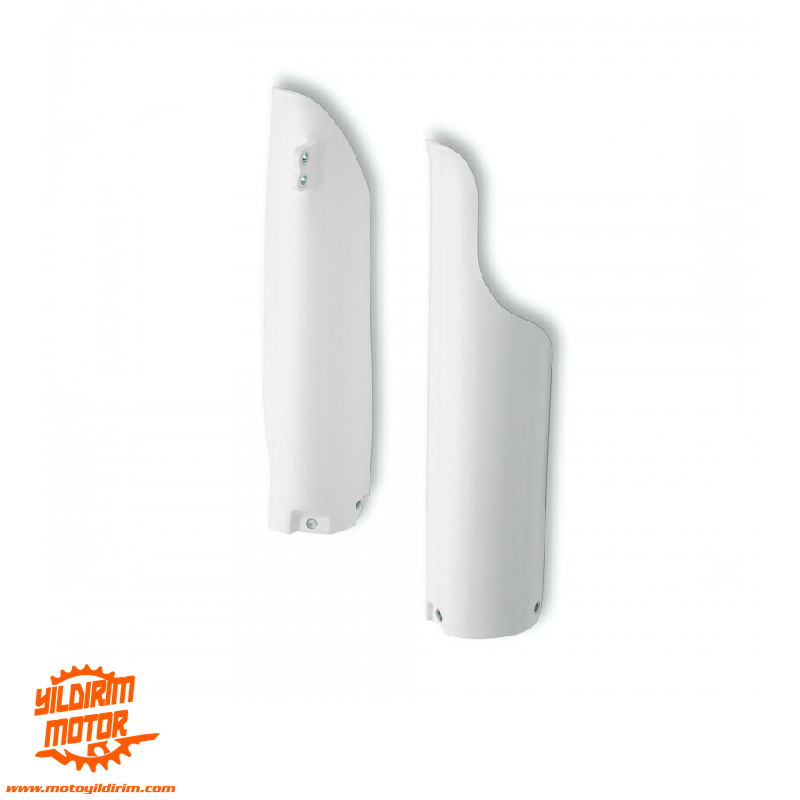 POLİSPORT YAMAHA YZ 125/250 ÖN AMORTSÖR KORUMA BEYAZ 91-95