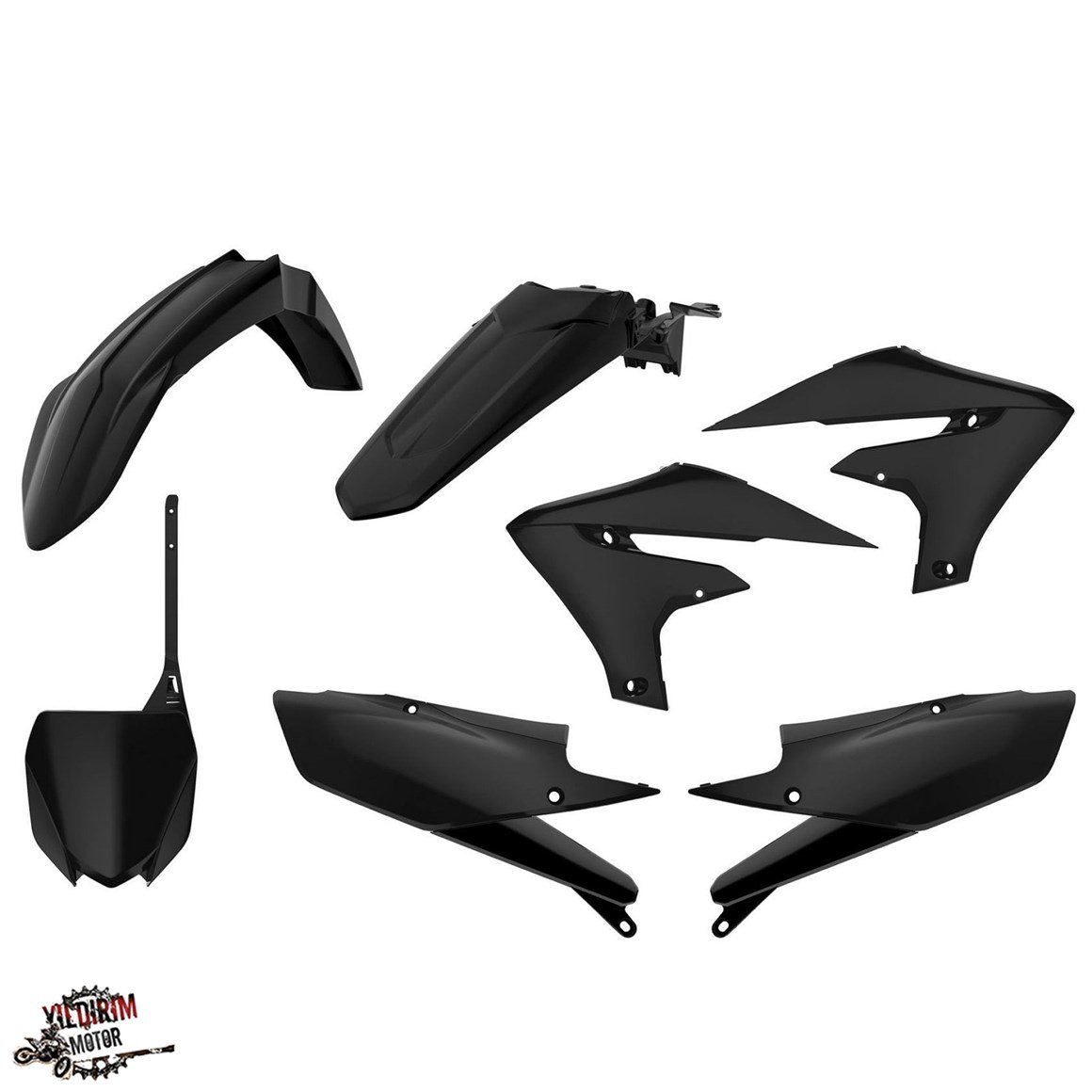 POLİSPORT YAMAHA YZ250/450F PLASTİK GRENAJ SETİ 19-22