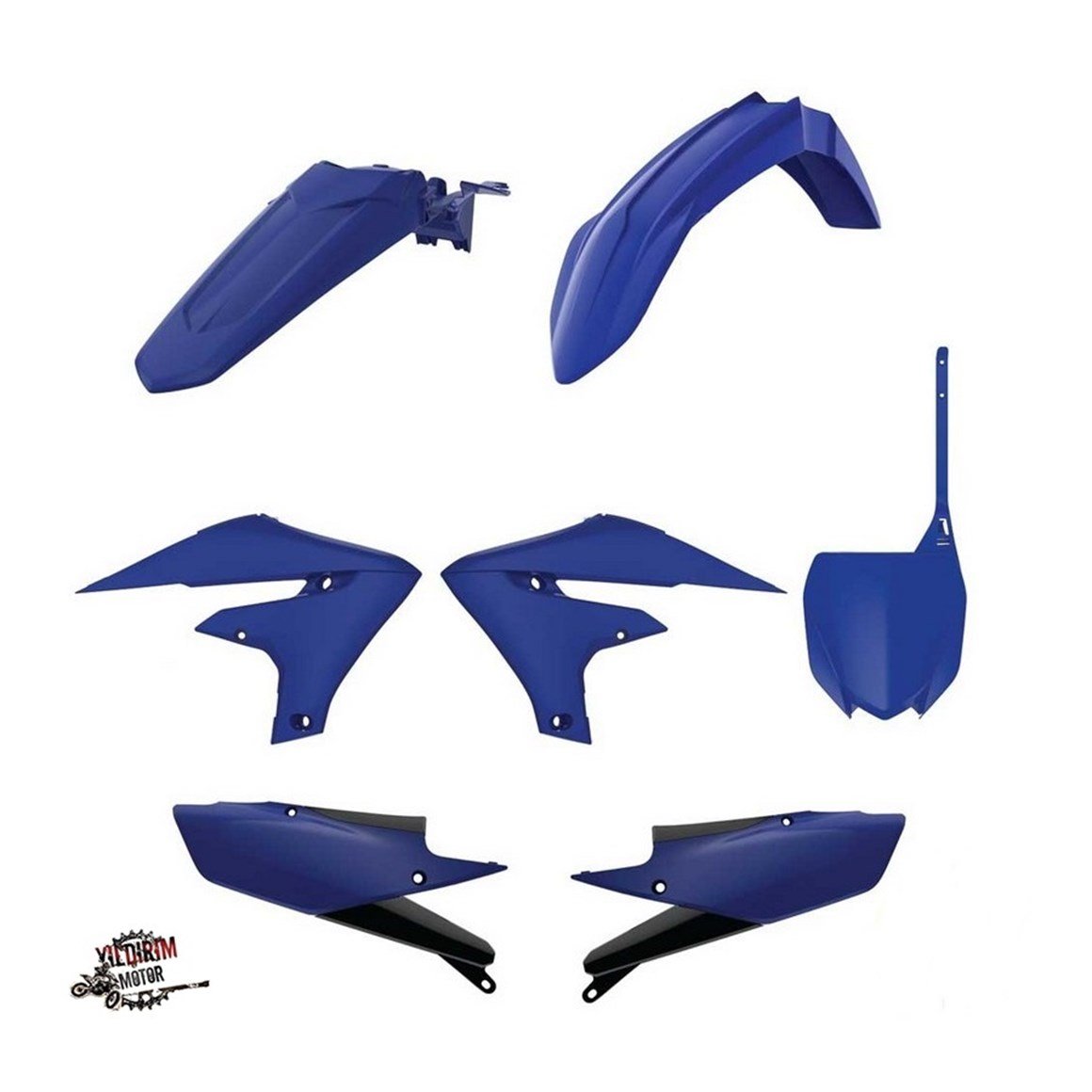 POLİSPORT YAMAHA YZ250/450F PLASTİK GRENAJ SETİ 19-23