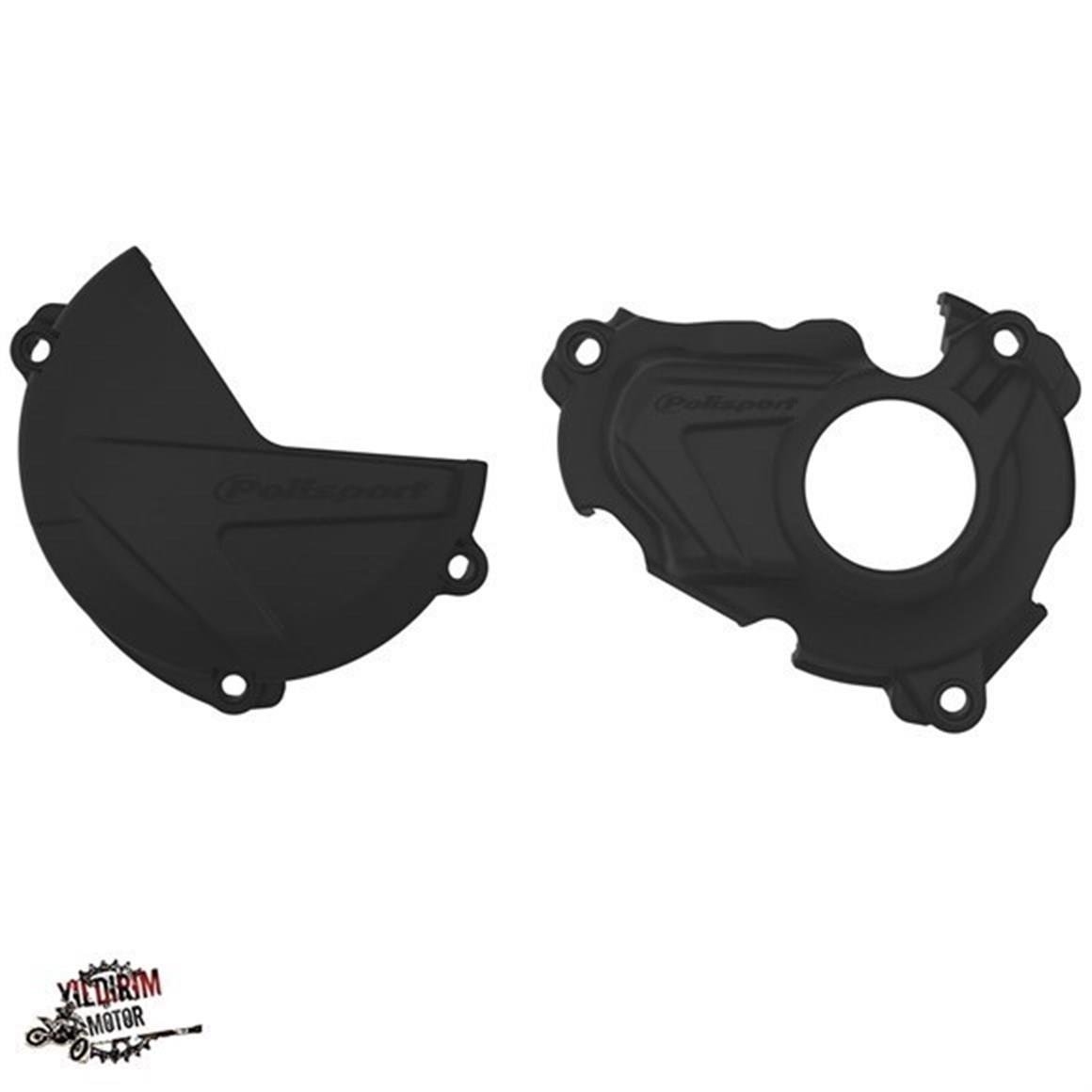 POLİSPORT YAMAHA YZ125 DEBRİYAJ STATÖR KORUMA SETİ MAVİ 19-21