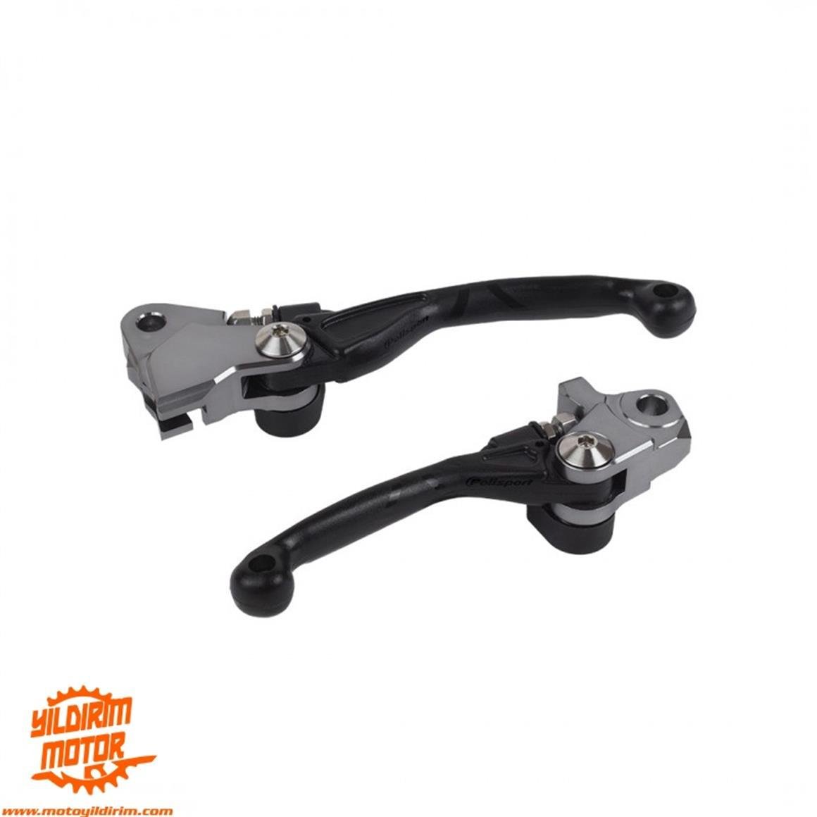 POLİSPORT YZ/YZF 250-450 KATLANIR MANET SETİ SİYAH 09-24