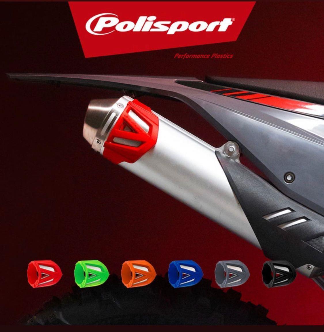 POLİSPORT. 2T EGZOZ KORUMA 200-300 MM / 7,8-11,8 İNÇ BLUE