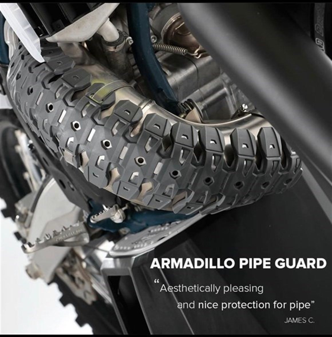 POLİSPORT. 4T  EGZOZ KORUMA KISA BLACK