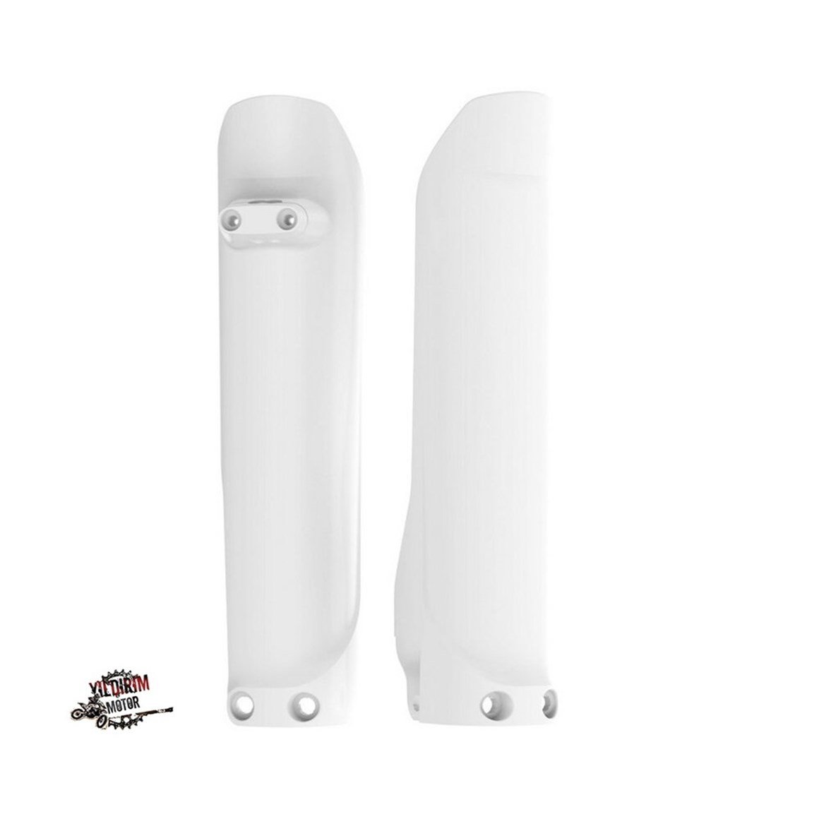 Polisport. Husqvarna TE/FE - TC/FC Ön Amortisör Koruma Plastikleri 16--20 whıte