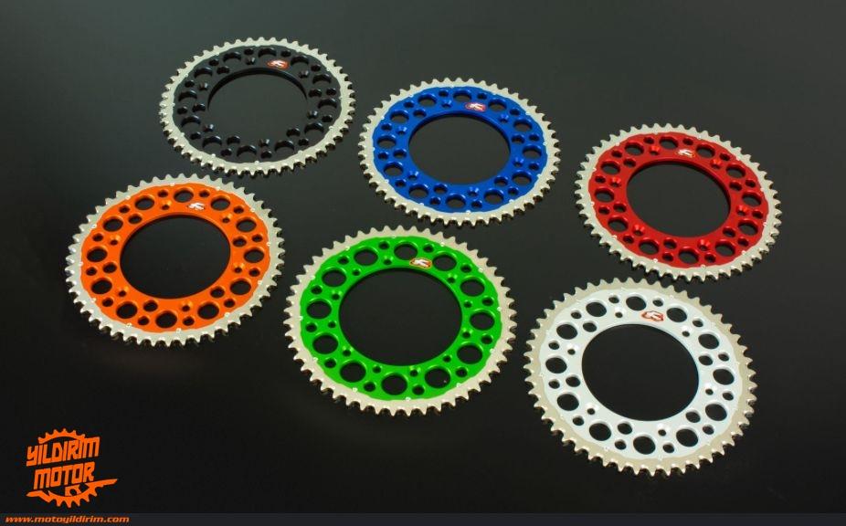 Renthal Husqvarna TE FE Modeller Alüminyum Arka Dişli 50-T